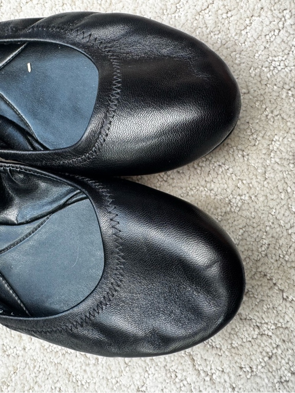 Cole Haan Black Leather Ballet Flats - 5.5 - Picture 6 of 7